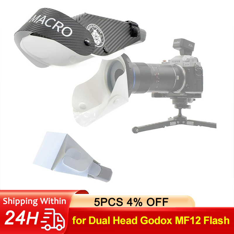 Pop Up Flash Diffuser - Guage MF12 Macro Flash Diffuser-compatible with