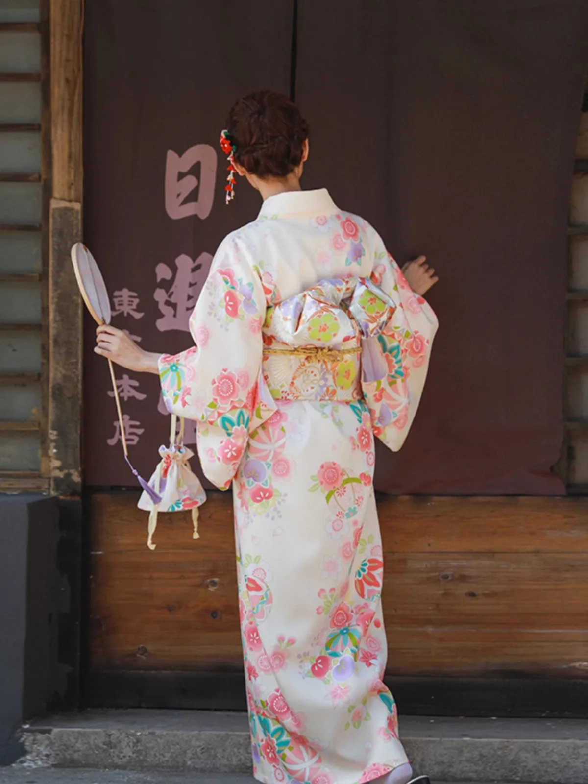 Women Modified Kimono with Han - Photography Yellow Light ulasan dan harga