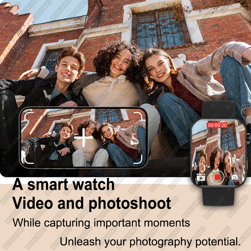 New Camera SmartWatch Men Wome - Photography Grid ulasan dan harga