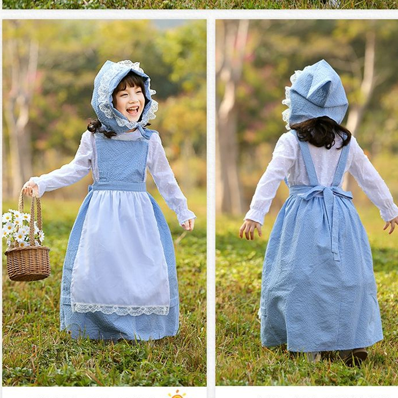 New French style blue grid far - Photography Grid ulasan dan harga