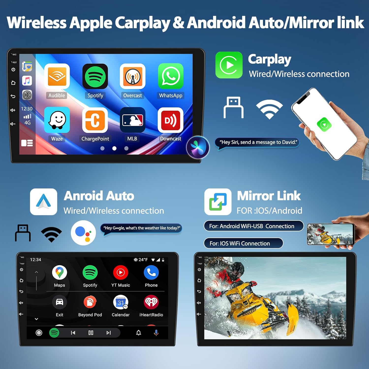 Android 16 Carplay Auto For Ho - Photograph Mp3 ulasan dan harga