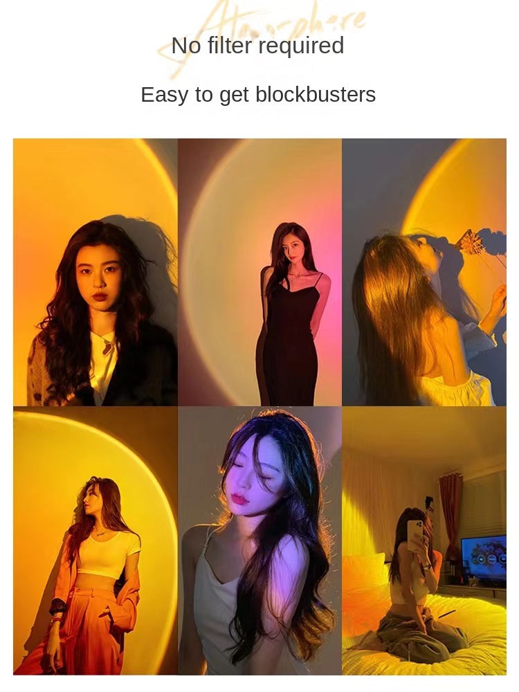 LED photography flashlight rgb - Photography Yellow Light ulasan dan harga