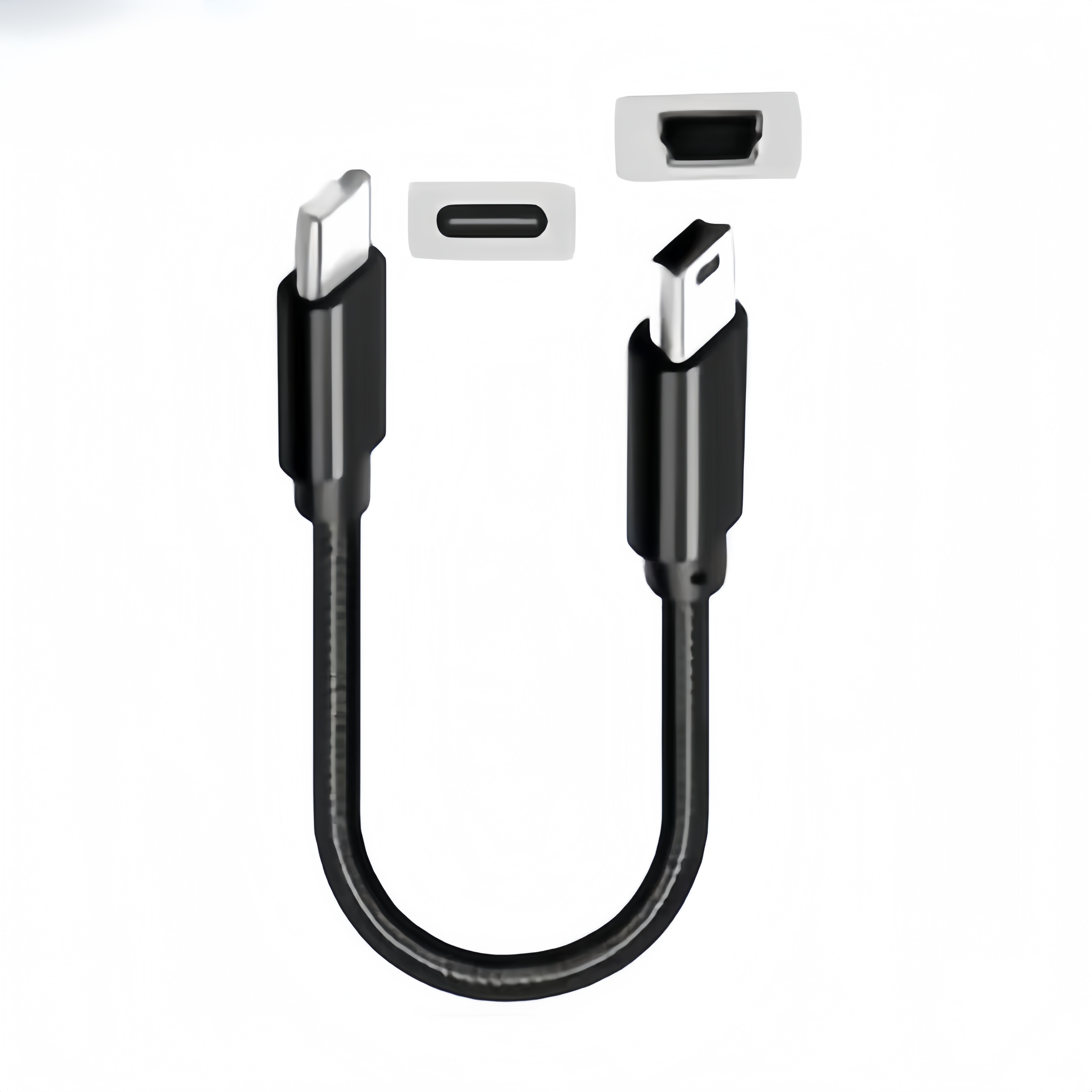 Short USB C to Mini USB Cable- - Photograph Mp3 ulasan dan harga