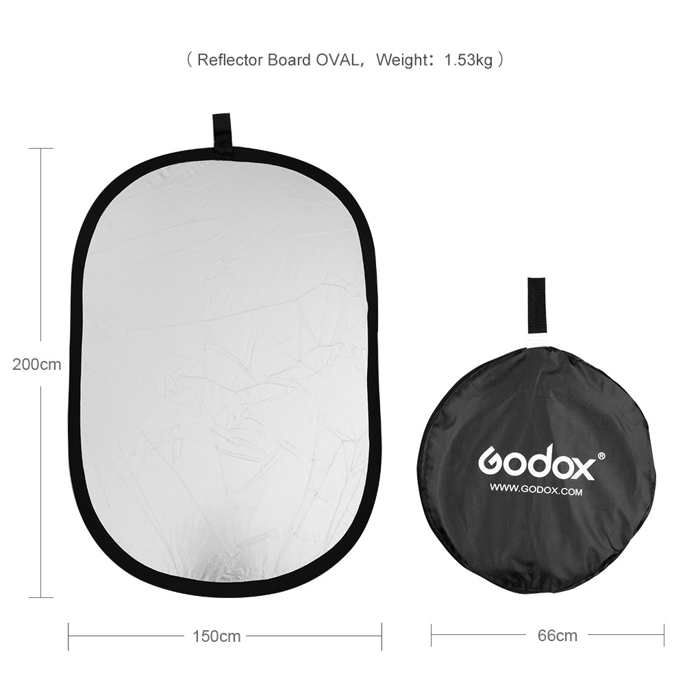 Godox 2in1  Gold and Silver Ov - Pop Up Flash Diffuser ulasan dan harga