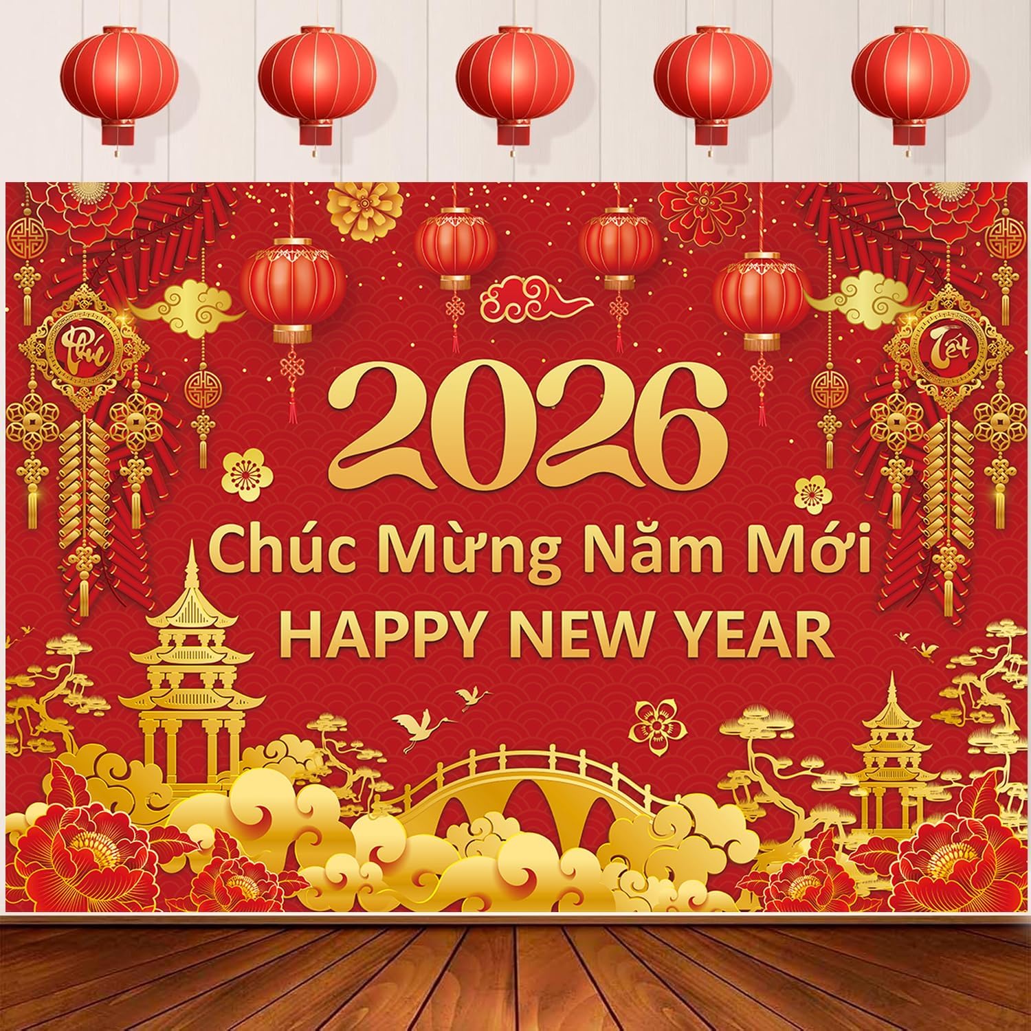 Vietnamese New Year Backdrop 2 - Photography Vietnam ulasan dan harga