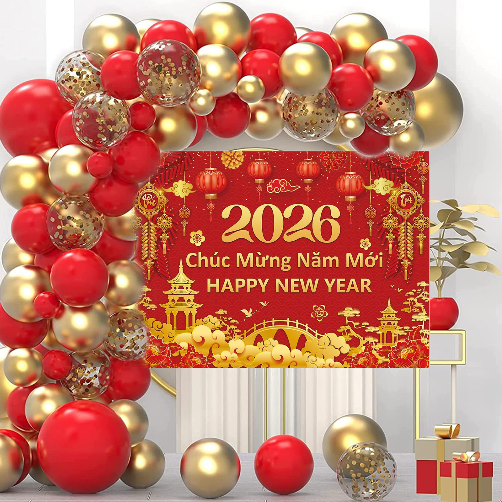 Vietnamese New Year Backdrop 2 - Photography Vietnam ulasan dan harga
