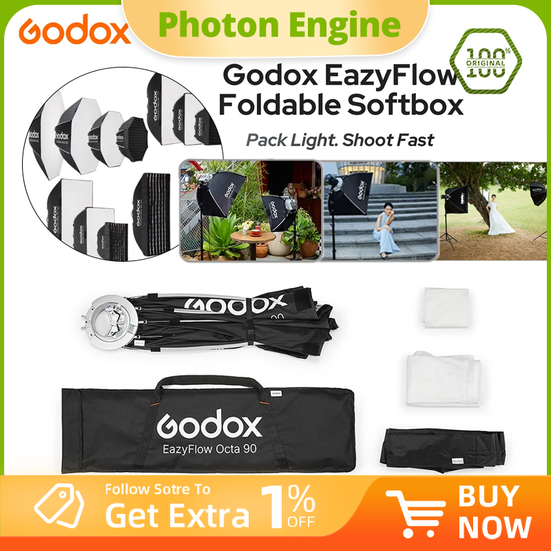 Godox EazyFlow series Foldable - Pop Up Flash Diffuser ulasan dan harga