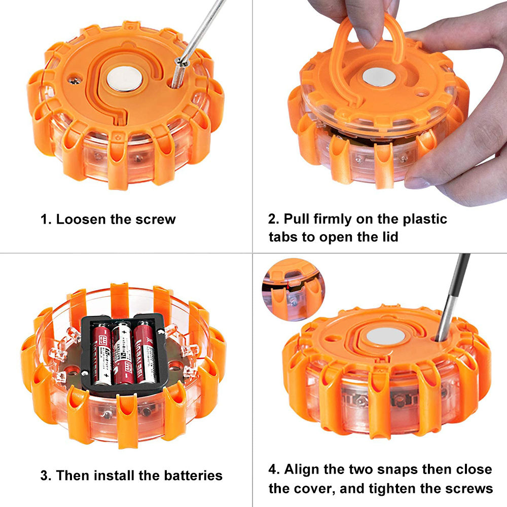 2Pcs 3Pcs 6Ppcs Car Emergency  - Photography Yellow Light ulasan dan harga